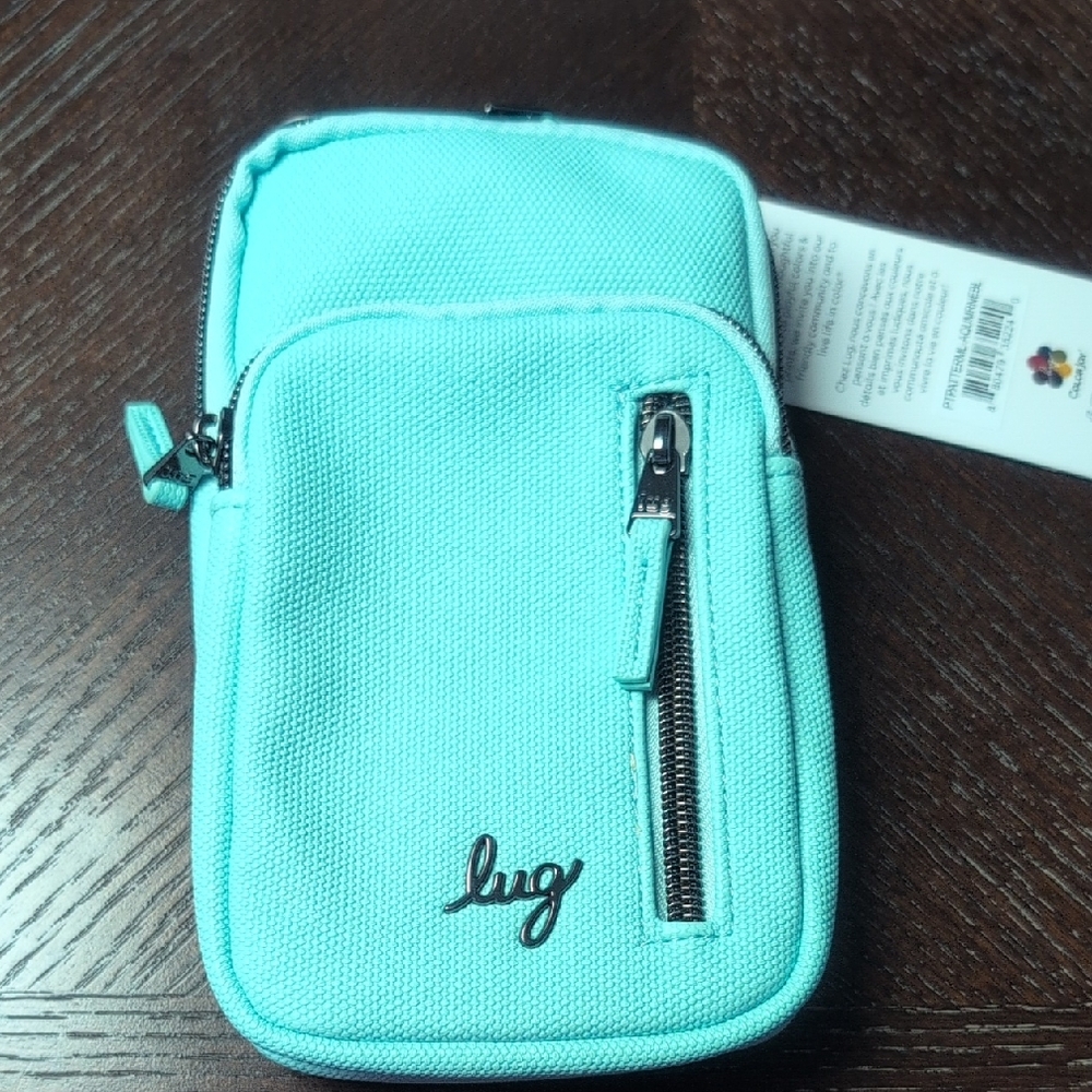 Brand New Lug Pitter Patter In Matte Luxe VL In Aquamarine Blue!